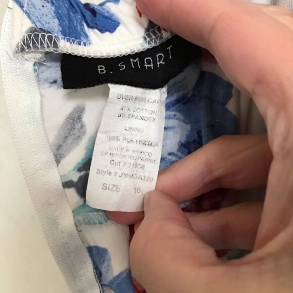 Be Smart Y2K milkmaid floral spaghetti strap mini sundress 10 - Picture 5 of 7